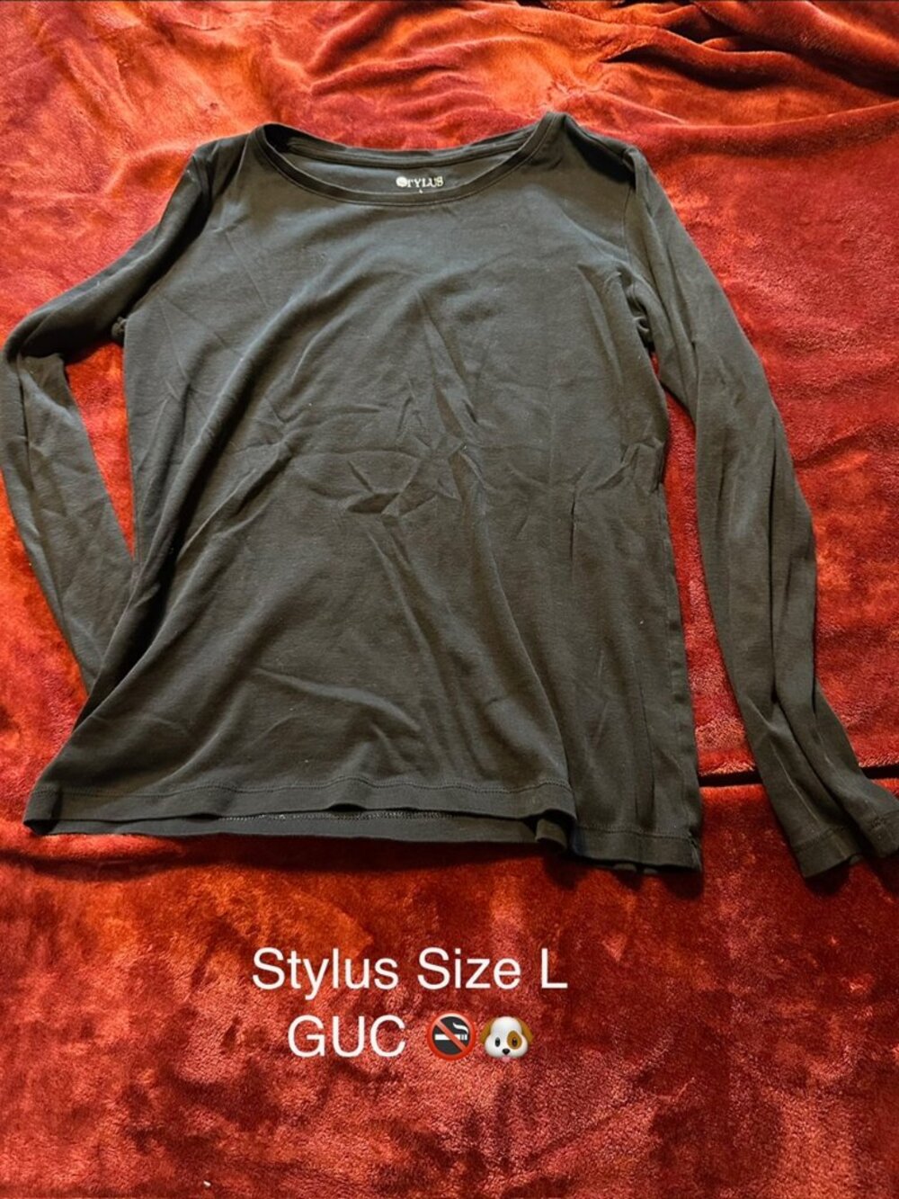 Black Long Sleeve Tee